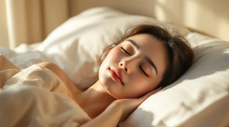 睡眠美容-透過優質睡眠自然提升肌膚光澤與健康